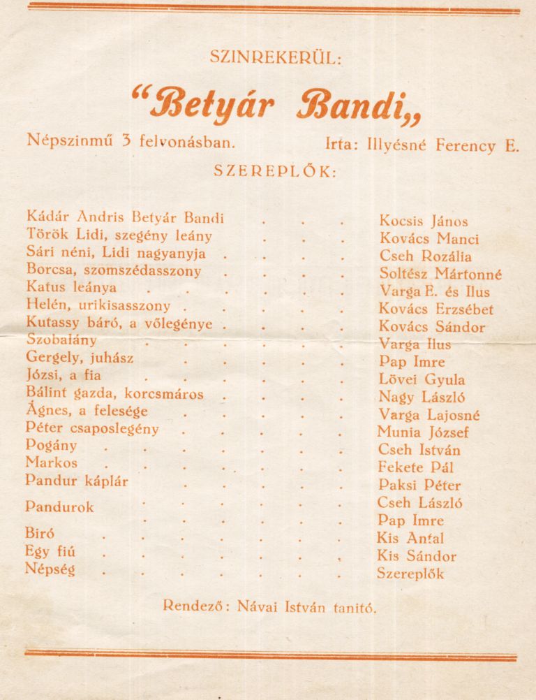 "Betyár Bandi"